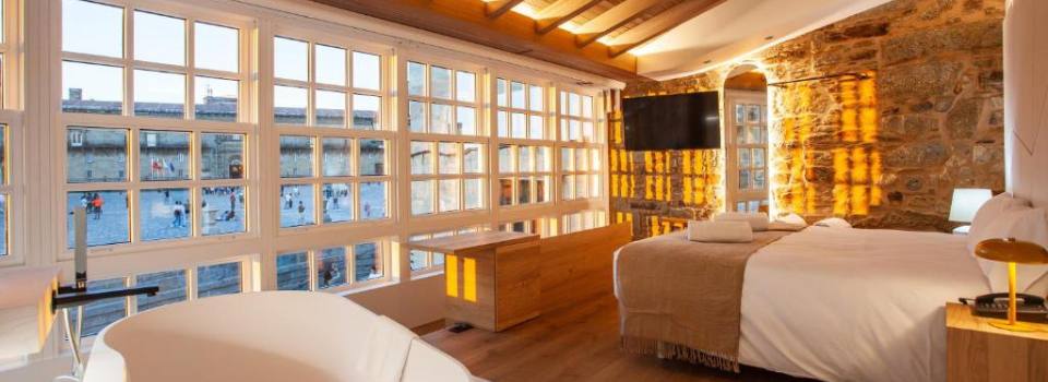los mejores hoteles en santiago de compostela