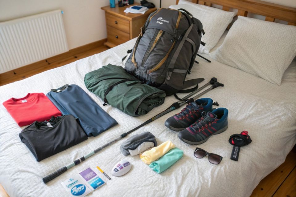 que mochila llevar al camino